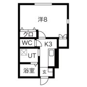 清水館IIの間取り画像
