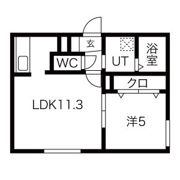 ロータスサウス(Lotus south)の間取り画像