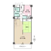 パラツィーナセシリア第二甲陽園の間取り画像