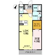 アンクレージュの間取り画像