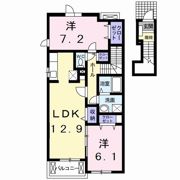 デアソーレ AS Ⅱの間取り画像