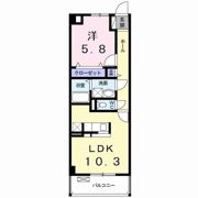 エスポワールKの間取り画像