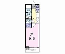 イーストリバー広川の間取り画像