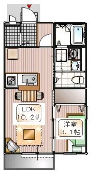 イーハトーヴ諏訪の間取り画像