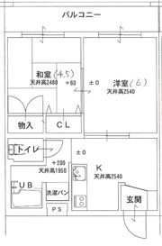 アベェニールの間取り画像