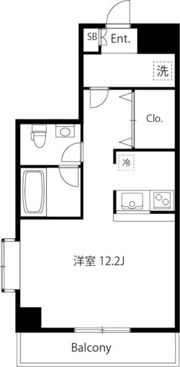アーバンコート淵野辺壱番館の間取り画像