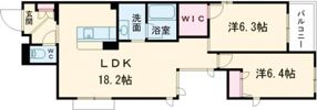シャーメゾン洛央の間取り画像