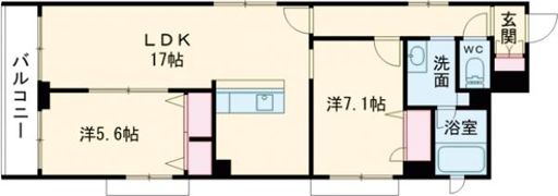 シャーメゾン洛央の間取り画像