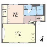 ジュネスTOUMEI Bの間取り画像