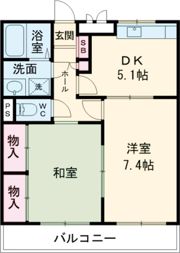 サンノーブル羽村一番館の間取り画像