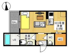 REGALEST 法界院駅前（レガリスト ホウカイインエキマエ）の間取り画像