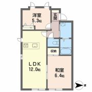 サニーズ福庭 B棟の間取り画像
