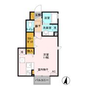 フォーゲルテラス ブラウ Ⅴの間取り画像