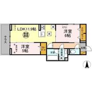 Noble Ferro C棟の間取り画像