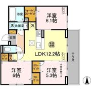 Noble Ferro D棟の間取り画像