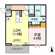 レジデンス グレイスの間取り画像