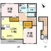 ベルドミール下松の間取り画像