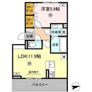 ピースフルの間取り画像