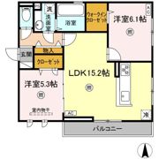 D-resena宮崎駅東の間取り画像