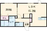 GRAND COURT Bの間取り画像