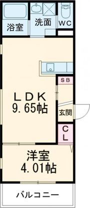 ボヌール英賀保Ⅰの間取り画像