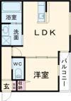 ボヌール英賀保Ⅱの間取り画像