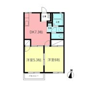 DWELL 寿の間取り画像