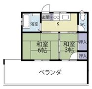 クロノス西立川の間取り画像