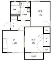 オーシャンヒルズJの間取り画像