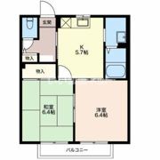 城の里 Aの間取り画像