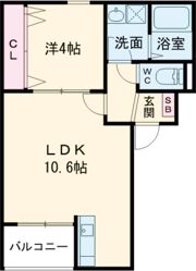 アドバンス七軒茶屋の間取り画像