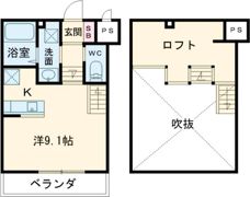 skip square sakiokaの間取り画像