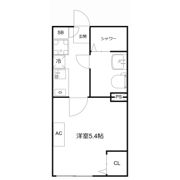MQuarto船堀Ⅲの間取り画像