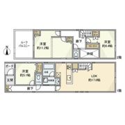 上高畑1丁目戸建の間取り画像