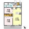 CINZA若林の間取り画像