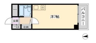 カルム白鷺の間取り画像