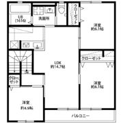 アムール 桜の間取り画像