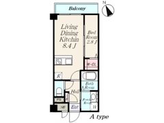 レジェンド紺屋町Ⅱの間取り画像