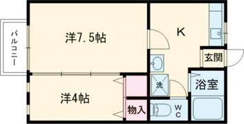 エクセレント D棟の間取り画像