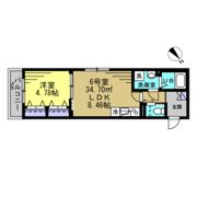 Crestの間取り画像