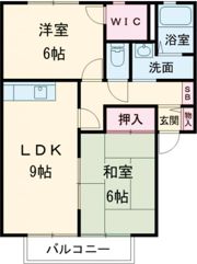 サンビレッジ吉川Eの間取り画像