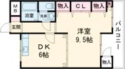 ロイヤルコーポ吉田の間取り画像