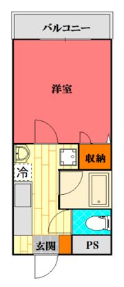 中央マンションⅡの間取り画像