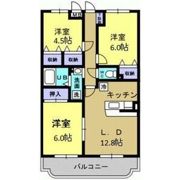 サンツヤマモトAの間取り画像