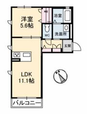 シャーメゾン安東の間取り画像