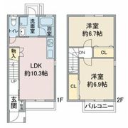 アプト南川の間取り画像