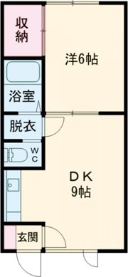 パステルコートミナトの間取り画像