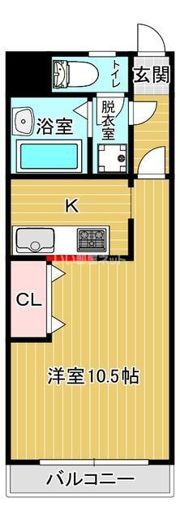 ステーションプラザⅢの間取り画像