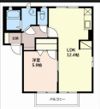 ディアス瓜田 Bの間取り画像
