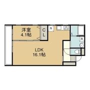 オプティマル勝川の間取り画像